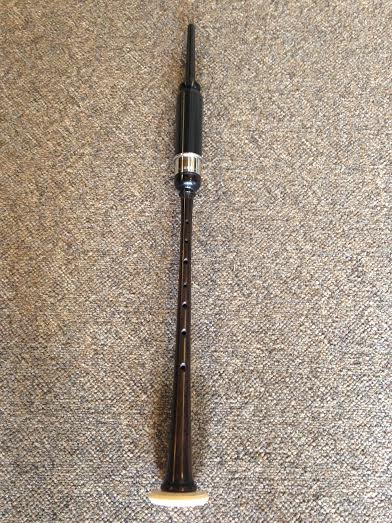 Naill Long African Blackwood Practice Chanter Plastic Top Section (IN STOCK) Naill Long African Blackwood Practice Chanter Plastic Top Section (IN STOCK)